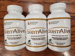 3 STEMALIVE STEM FOOD HOLISTICS NUTRITION FOR STEM CELLS 90 CAPSULES EA 06/2025