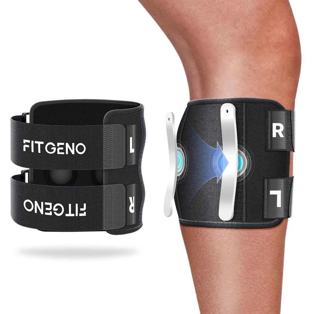Fit Geno Sciatica Pain Relief Devices: Upgraded ReActive Plus One Size, Black