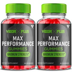 (2 Pack) Vigor Plus Gummies VigorPlus Maximum Performance (120 Gummies)