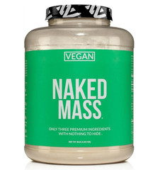 NAKED Vegan Mass Weight Gainer, 8 lb, 1,230 Calories, 11 Servings