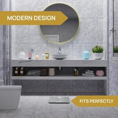 Premium Bathroom Scale, Highly Accurate Digital Bathroom Body Scale, Measures We