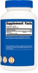 Nutricost Molybdenum Supplement (500mcg) 240 Capsules – Molybdenum Citrate