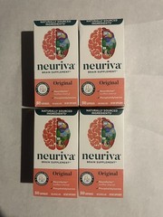 4x Neuriva Original Brain Supplement Naturally Sourced Ingredients (50 CAPSULES)