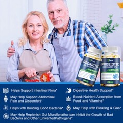 100 Billion CFU Probiotic Digestive Enzyme – Support Gut Health ,Relief Bloating