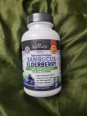 BioSchwartz Sambucus Elderberry Capsules with Zinc & Vitamin C – 60 Count