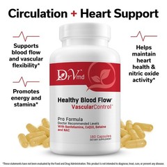 Circulation & Blood Flow Support – CoQ10, Betaine, Benfotiamine, NAC, B-Complex