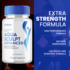 (5 Pack) Aqua Sculpt Advanced Pills, AquaSculpt Weight Management (300 Capsules)
