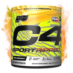 Ripped Sport Pre Workout Powder – NSF Certified for Sport – 200mg Caffeine + …
