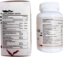 2326 MG Mitochondrial Supplements with ATP, Vitamins, 120 Count (Pack of 1)