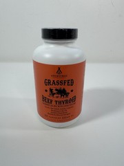 Ancestral Supplements Grass Fed Beef Thyroid 500 mg 180 Caps