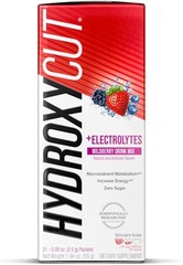 Muscletech Hydroxycut Weight Loss + Electrolytes Drink Mix Wildberry 21 pckts2pk