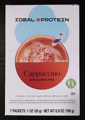 Ideal Protein Cappuccino Smoothie Mix 1 Box (7 Servings) BB 11/27 FREE SHIP