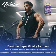 Men’s Daily Multivitamin – High Potency, Daily Immune Support, Boost Energy
