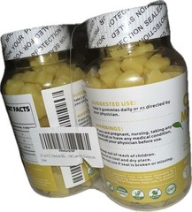 Creatine Monohydrate Gummies ~Lemon~NOAVII 5000 mg~Two Bottles 90 ea 11/2026