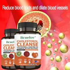 Cholesterol Cleanse Helps Lower Cholesterol Levels Antioxidants 30-120 Capsules