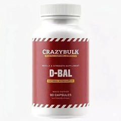 Best Supplement for Muscle Gains Crazy Bulk D BAL 90Capsules | Free Shipping