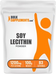 BulkSupplements Soy Lecithin Powder – Helps Support Heart Health