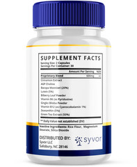 3 PACK Brain Defender Nootropic Formula Supplement Brain Health Support 180 Caps