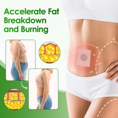 60PC Extra Strong Belly Patch Fat Burner Body Slimming Detox Patches Weight Loss