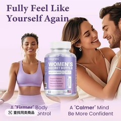 Women’s Secret Bottle-Vaginal Probiotics – Women pH Balance Health Supplement