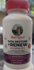 MaryRuth’s Skin Restore + Renew Gummies 60 Ct Exp 07/2027
