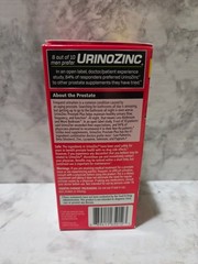 Urinozinc Prostate Plus Saw Palmetto + Beta Sitosterol 60 Caplets 11/2027
