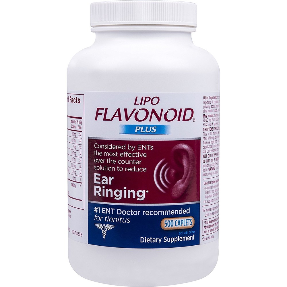 3 Pack Lipo Flavonoid Plus 500 Caplets Each