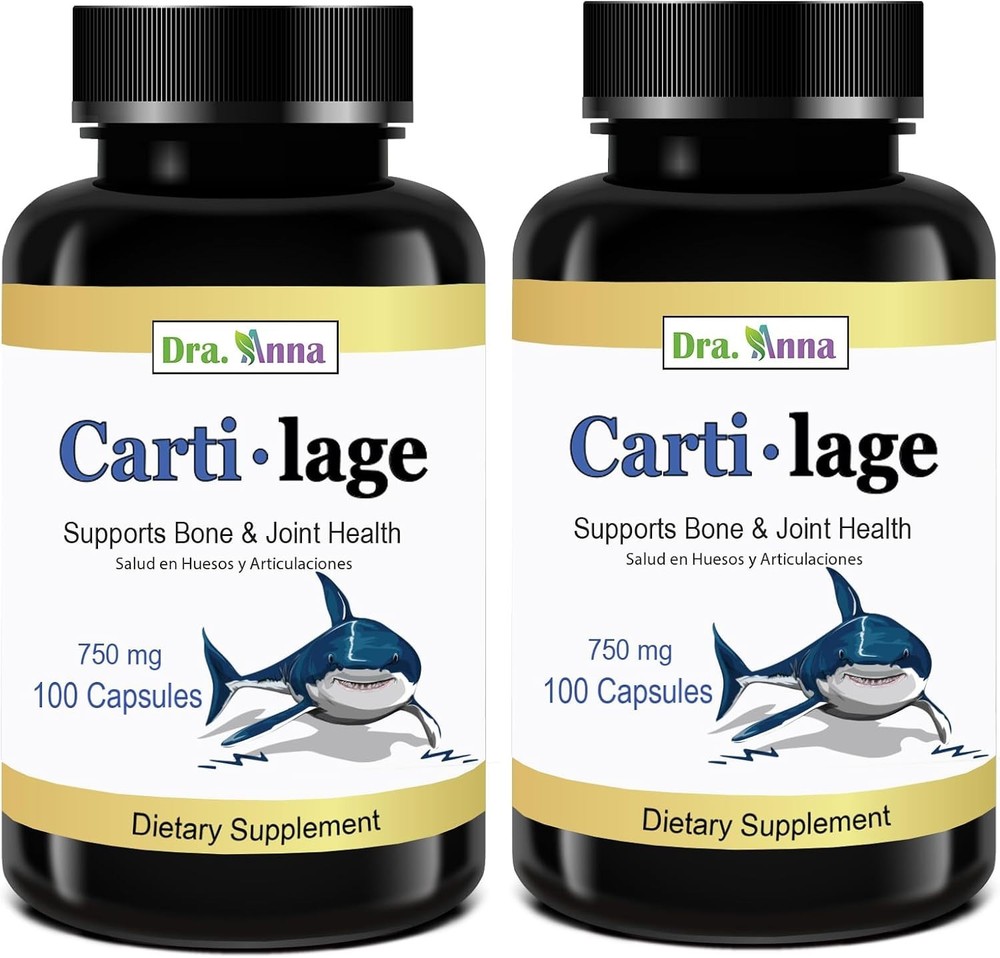 Joint Support Cartilage Complex 750mg 100 Capsules 2 Pack Mobility & Bone Health