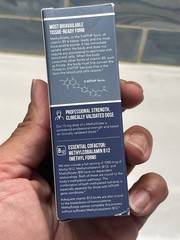 Triquetra L-Methylfolate 5-MTHF Plus Methyl B12 15mg Vitamin B9