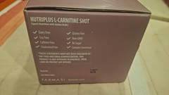 Nutriplus L-Carnitine Shot with Green Tea 15x50ml