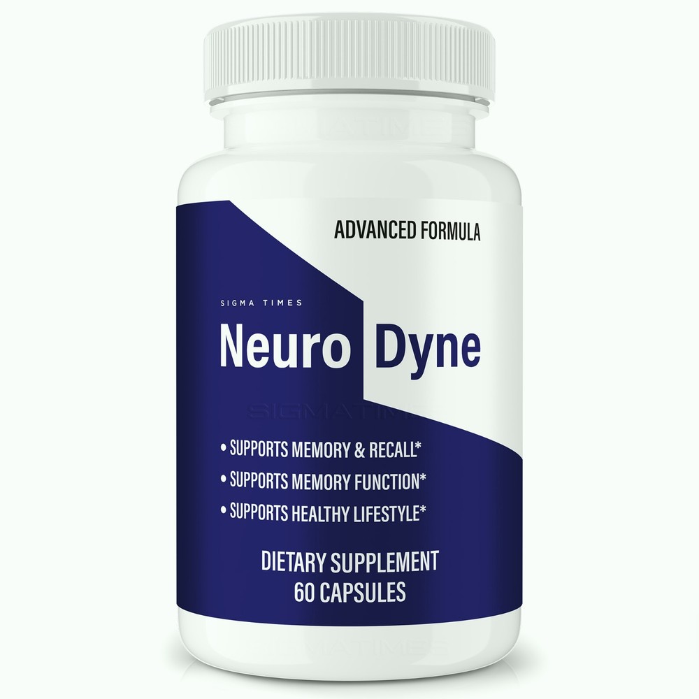 NeuroDyne Capsules – Brain, Memory & Focus Support Supplement 60ct