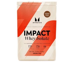 Myprotein Impact Whey Protein Isolate Chocolate Brownie Mix 5.5lb Exp: 04/2027