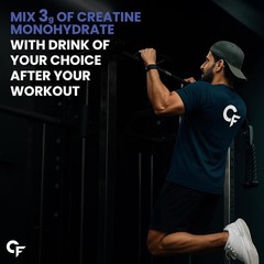 Carbamide Forte Micronized Creatine Monohydrate Powder – Unflavoured 250g