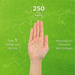 DEAL SUPPLEMENT Vitamin D3 K2 5000IU Softgel, 2-1 Complex, 250 Total Count
