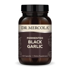 Dr. Mercola Fermented Black Garlic – Antioxidant 60 Count (Pack of 1)