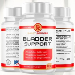 (1 Pack) Sweet Restore Bladder Control Prostate & Bladder Support Formula 60 Ct