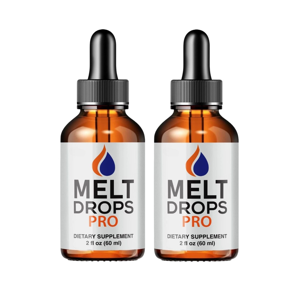 (2-Pack) Melt Drops Pro – Melt Drops Daily Drops Supports Weight Management
