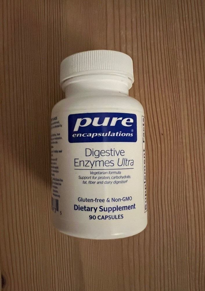 Pure Encapsulations Digestive Enzymes Ultra 90 Capsules, Brand New Sealed