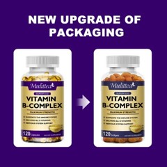 Vitamin B Complex Supplement – Super B Vitamin, Immune Boost, Metabolism, Energy