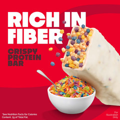 Quest Crispy Protein Bar, Fruity Cereal Flavor, 18g of Protein, 4 Count