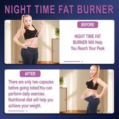 Strong Night Time Weight Loss Fat Burner Diet Supplement Slimming 360 Capsules