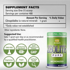 Pure Zeolite Detox Cleanse Powder | Boost Energy, Gut Health & Mental Clarity |