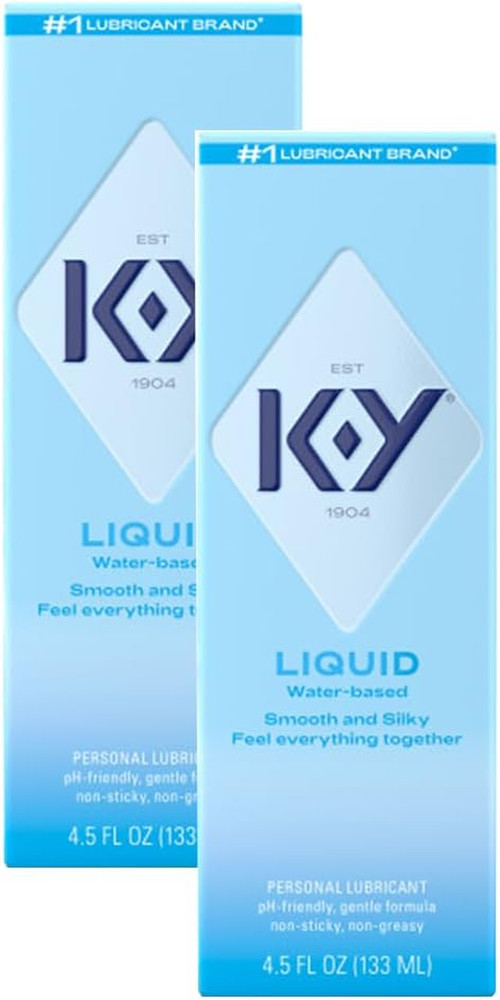 Liquid Classic Water-Based Body Friendly Formula 4.5 Fl Oz Personal Lubricant fo