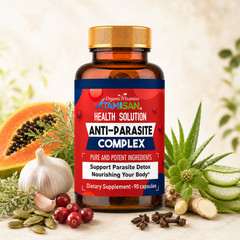 Intestinal Parasite Cleanse Detox Dietary Capsules Supports Digestion Natural 90