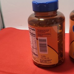 Welby Omega-3 Fish Oil 1200mg EPA DHA 100 Softgels Mercury Purified