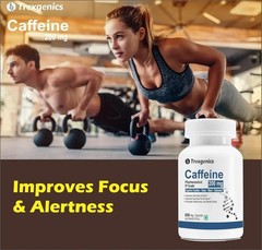 Trexgenics CAFFEINE 200 mg Pharmaceutical Grade Cognitive Functio – 60 Caps