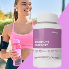 GleeFull Over 30 HORMONE Relief Menopause Supplement For Women Hot Flash Relief