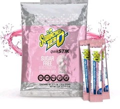 Sqwincher Zero Qwik Stik 0.11 Ounce (Pack of 50) Strawberry Lemonade Sugar Free