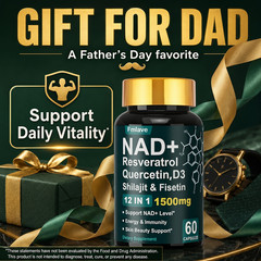 NAD+ Supplement for Anti-Aging Energy Focus & Nicotinamide Riboside Resveratrol