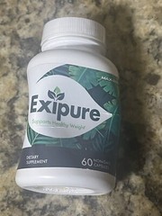 EXIPURE weight loss supplement.  60 Capsules. Expiration 01/26